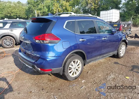 2017 Nissan Rogue Sv из США, поврежденный, VIN 5N1AT2MV3HC744968
